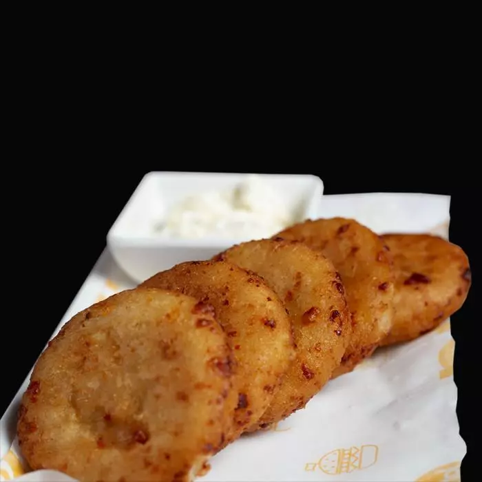 Arepitas Fritas con Queso crema